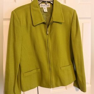 Samantha Taylor Women's Olive Blazer